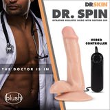 Dr. Skin - Dr. Spin - Inch Gyrating Realistic Dildo