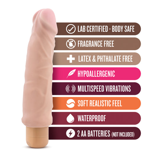 X5 Hard on Vibrating 9 Inch Dildo