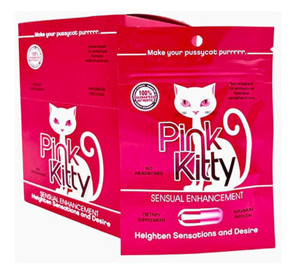 Pink Kitty Sensual Enhancement - 24 Pack - Display