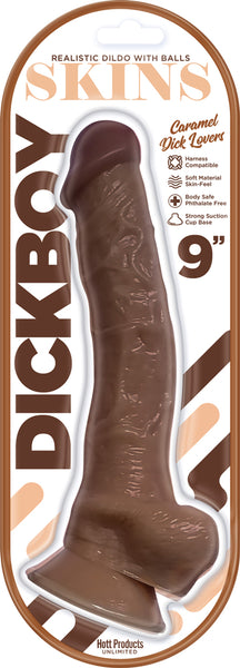 Dickboy - Skins - Dildo With Balls - Inch - Dick
