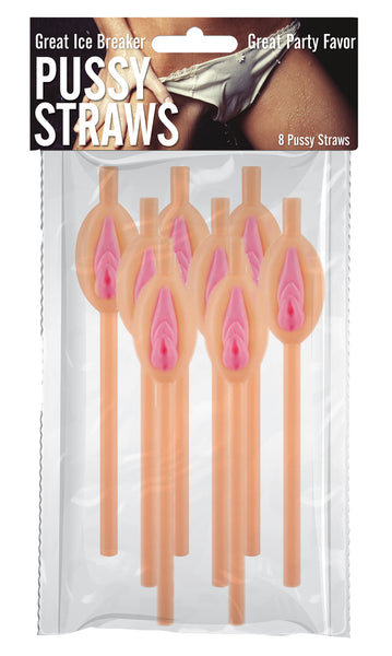 Pussy Straws - 8pcs