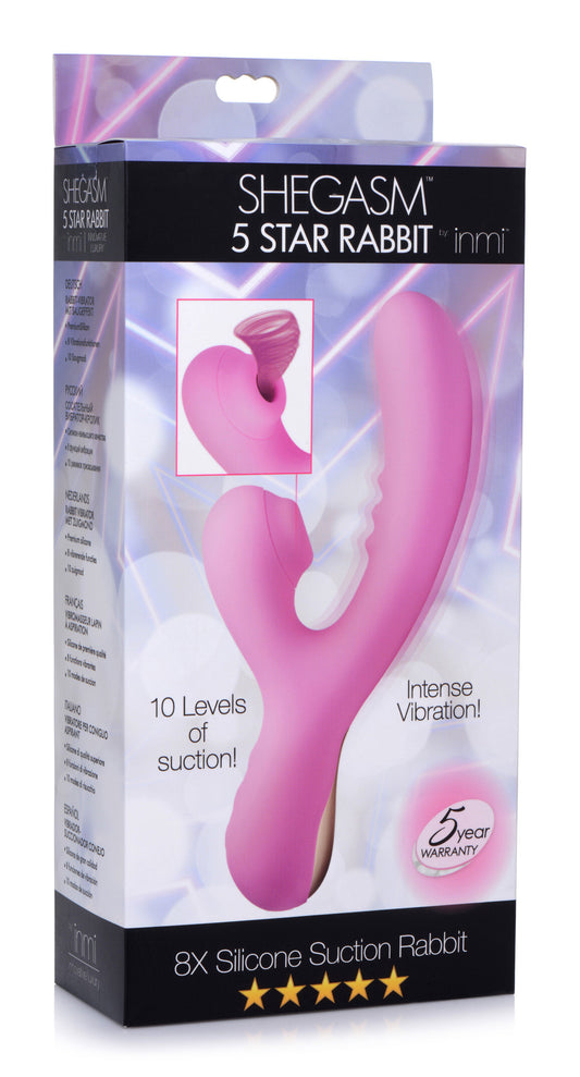 8x Silicone Suction Rabbit