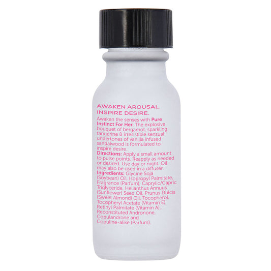 Pure Instinct Pheromone Perfume Oil for Her 15 ml | 0.5 Fl. Oz