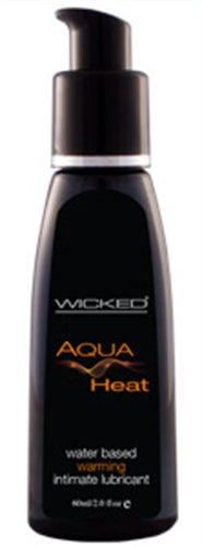 Aqua Heat Water Based Warming Senstion Lubricant 2 Oz.