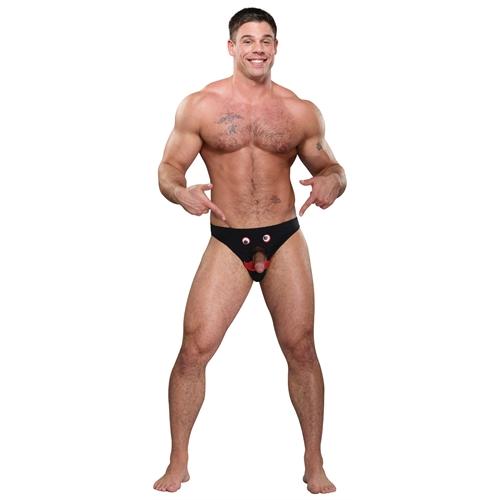 Mr. Nose Bikini - One Size - Black