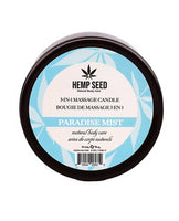 Hemp Seed 3-in-1 Massage Candle - 6 Oz