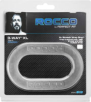 The Rocco 3-Way XL Wrap Ring - Clear