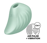 Satisfyer Pear Diver - Air Pulse Stimulator Plus  Vibration - Mint