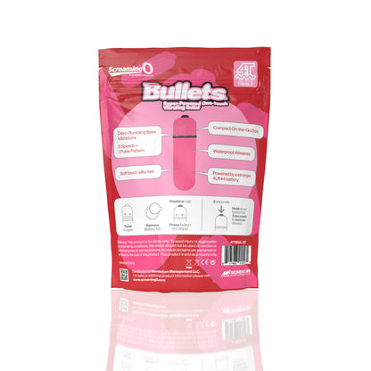 Screaming O 4t - Bullet - Super Powered One Touch Vibrating Bullet