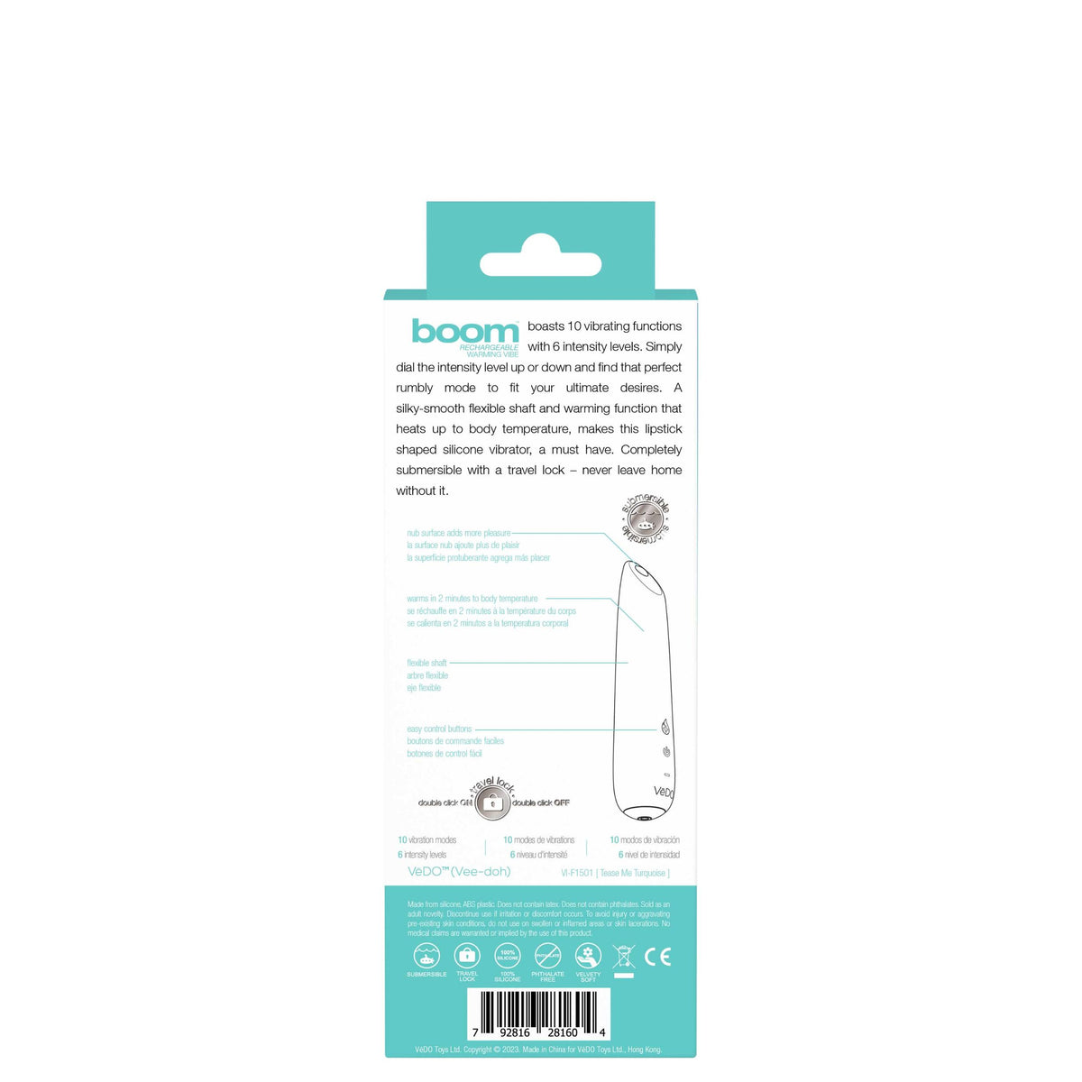 Boom Rechargeable Warming Vibe