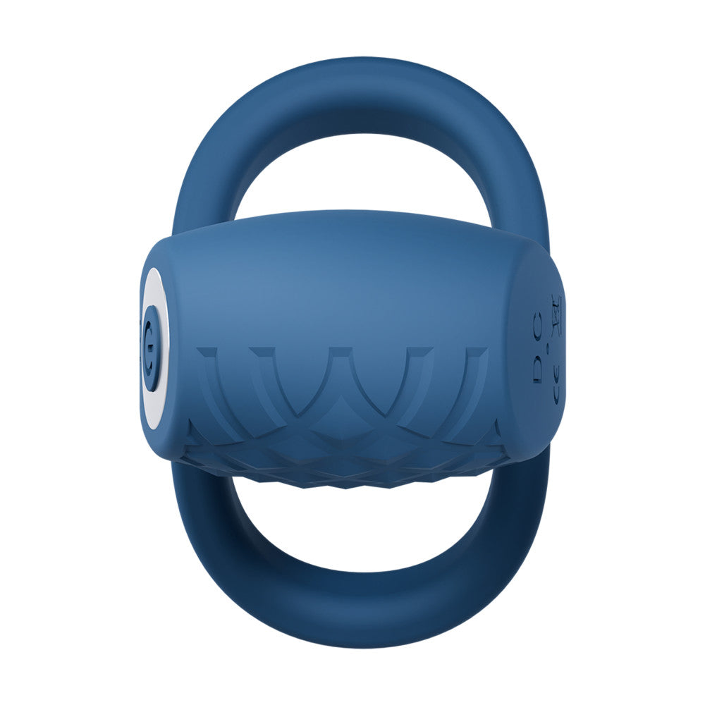 Performance Plus Dual Flex Pro vibrating ring in blue