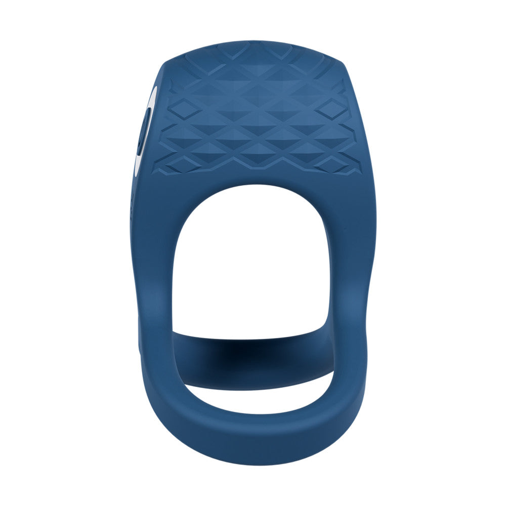Performance Plus Dual Flex Pro vibrating ring in blue