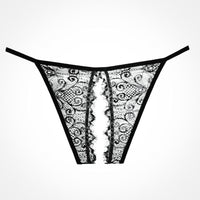 Adore Enchanted Belle Panty - One Size - Black
