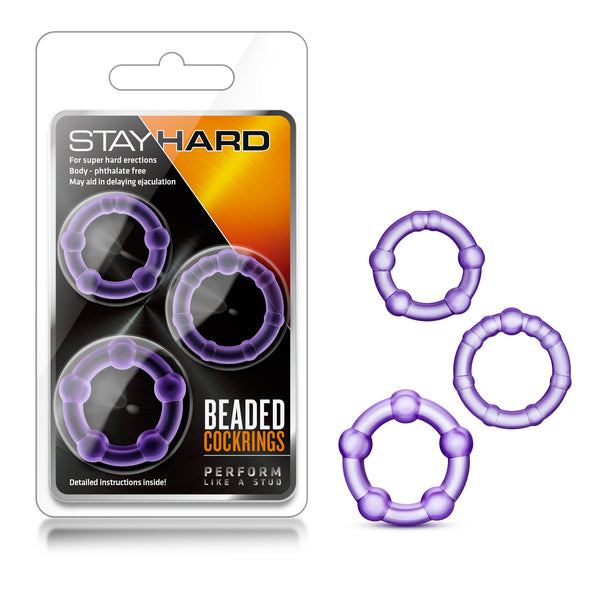 Stay Hard Beaded - 3 Pack
