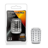 Stay Hard Cock Sleeve 03 - Clear