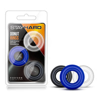 Stay Hard Donut Rings - 3 Pack