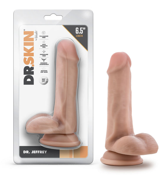 Dr. Skin - Dr. Jeffrey - 6.5 Inch Dildo With Balls