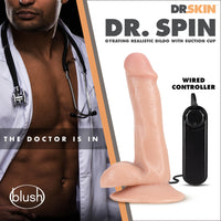 Dr. Skin - Dr. Spin - Inch Gyrating Realistic Dildo