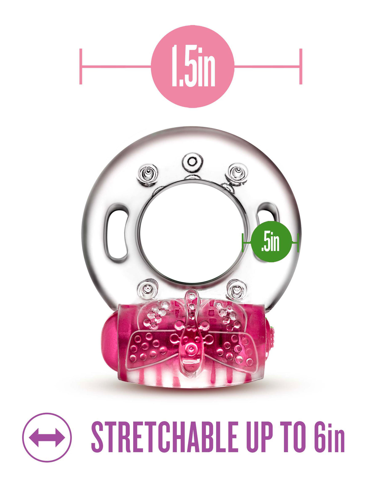 Play With Me - Arouser Vibrating C-Ring