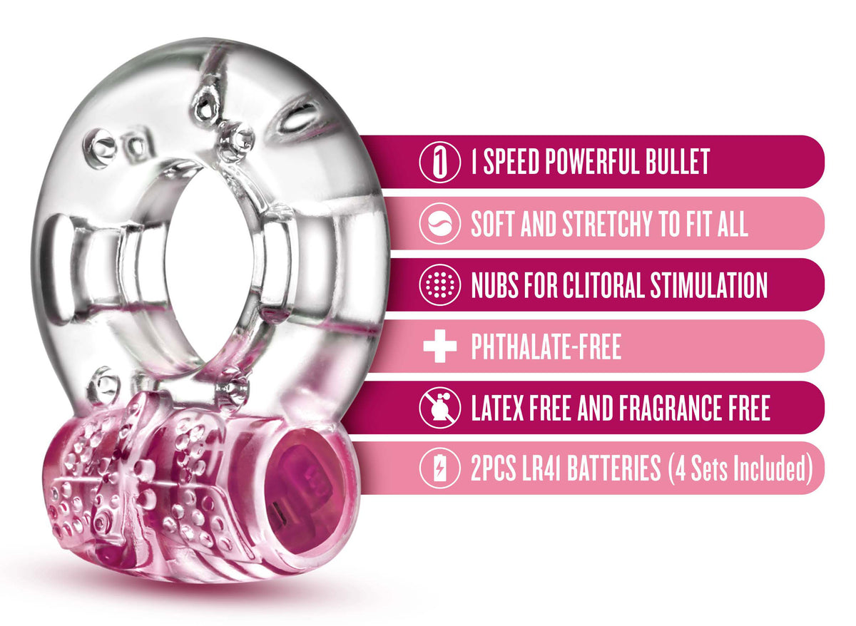 Play With Me - Arouser Vibrating C-Ring