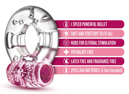 Play With Me - Arouser Vibrating C-Ring