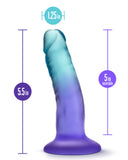 B Yours - Morning Dew - 5 Inch Dildo - Sapphire