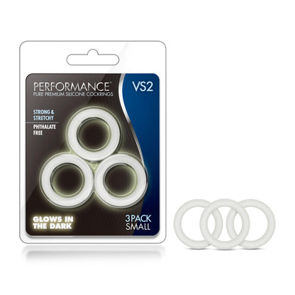 Performance - Vs2 Pure Premium Silicone Cockrings - Small