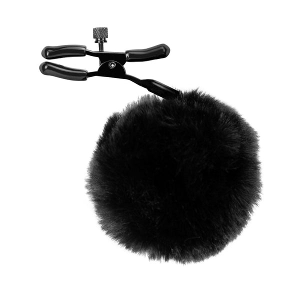 Noir - Pom Adjustable Nipple Clamps - Black