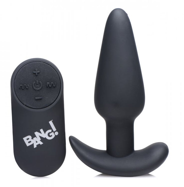 21x Silicone Butt Plug With Remote