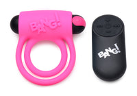 Bang - Silicone Cock Ring and Bullet With Remote Control