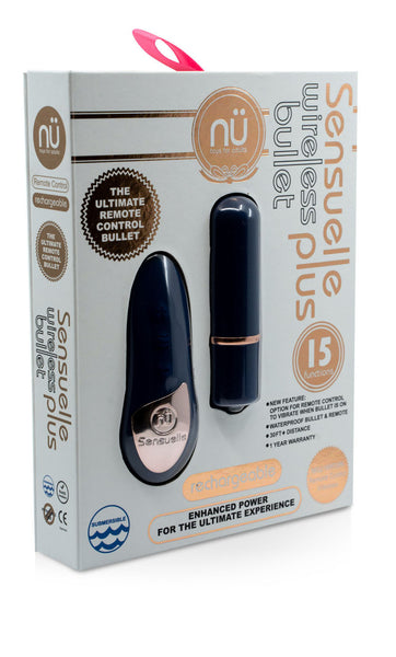 Sensuelle Remote Control Wireless Bullet Plus