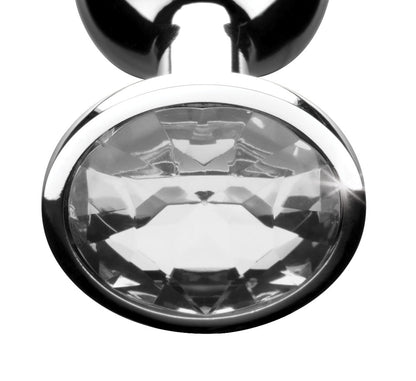 Clear Gem Anal Plug