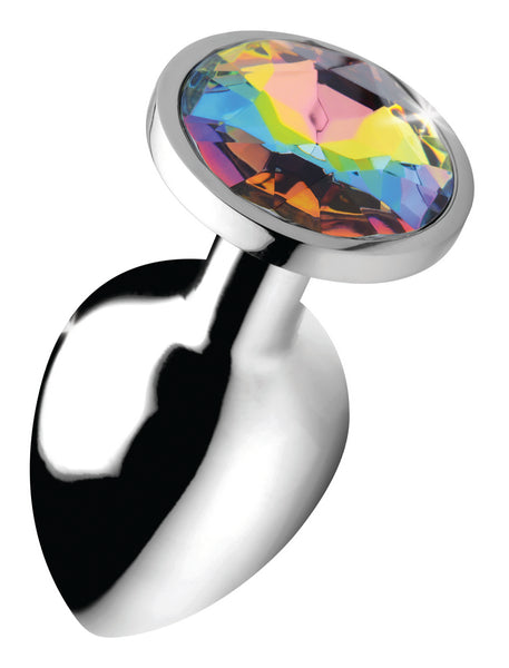 Rainbow Prism Gem Anal Plug