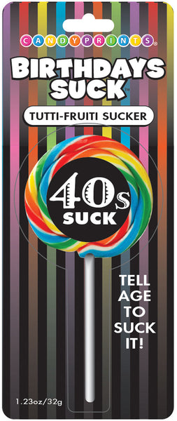 Birthdays Suck 40s Lollipop