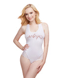 Bride Bodysuit - - White