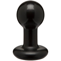 Round Butt Plug - - Black