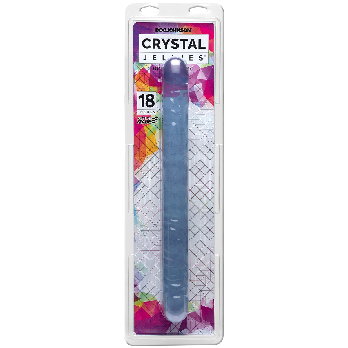 Crystal Jellies 18 Inch Double Dong