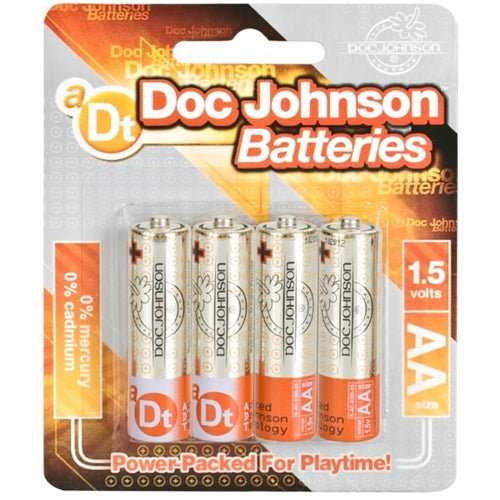 Doc Johnson Batteries - - 4 Pack