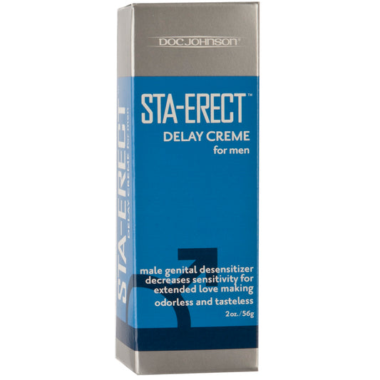 Sta-Erect Delay Cream for Men - 2 Oz. -