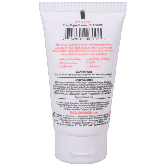 Intimate Enhancements - Hydrate - Daily Vaginal Lotion - 2 Oz.