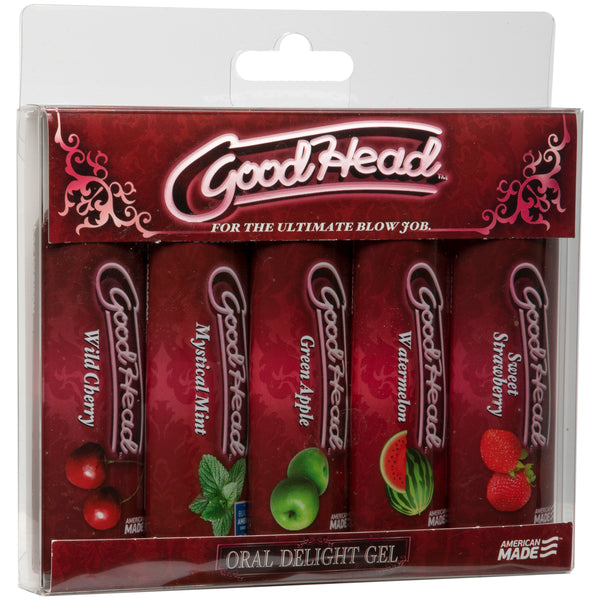 Good Head - Oral Delight Gel - 5 Pack