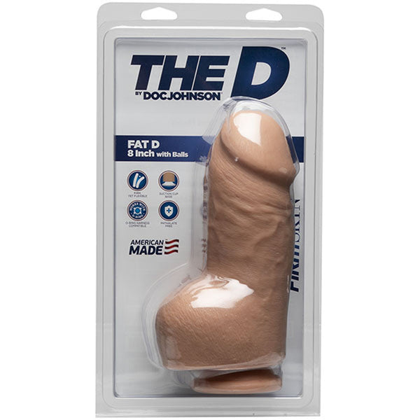 The D - Fat D - 8 Inch With Balls - Firmskyn