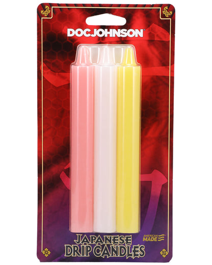 Japanese Drip Candles - 3 Pack