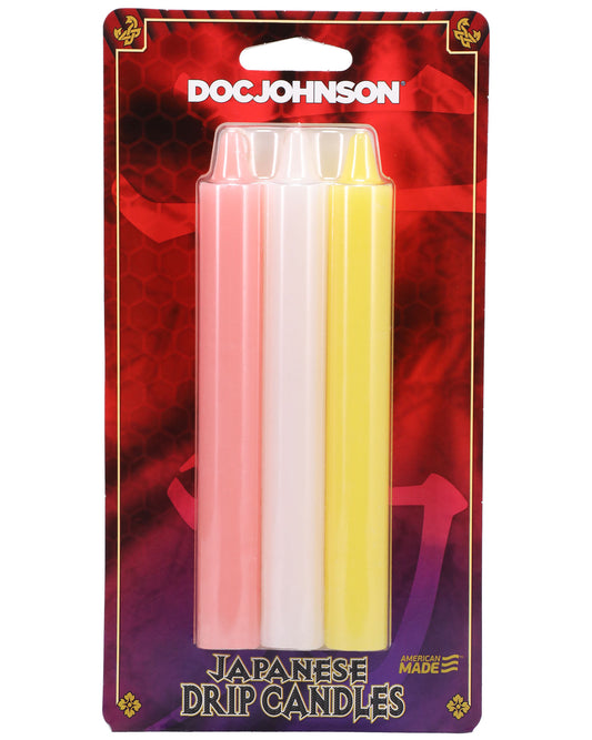 Japanese Drip Candles - 3 Pack