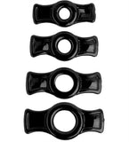 Titanmen Cock Ring Set - Black