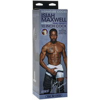 Signature Cocks - Isiah Maxwell - 10 Inch  Ultraskyn Cock With Removable Vac-U-Lock Suction  Cup