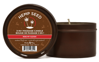 Hemp Seed 3-in-1 Massage Candle Ride My Sleigh  6oz- 170 G