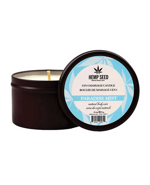 Hemp Seed 3-in-1 Massage Candle - 6 Oz