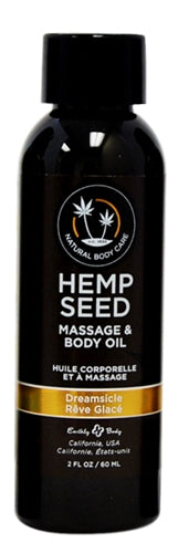 Hemp Seed Massage Oil - - Fl. Oz.