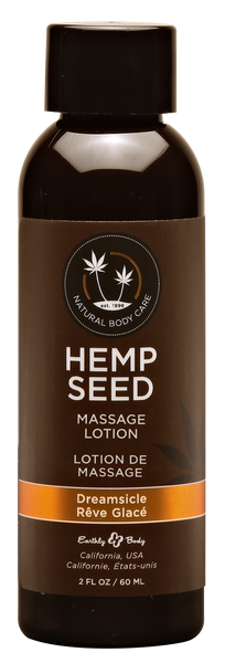 Hemp Seed Massage Lotion - - 2 Fl. Oz. / 60 ml